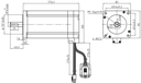 Servomoteur Hybride 8 Nm - Nema 34 - 3 phases