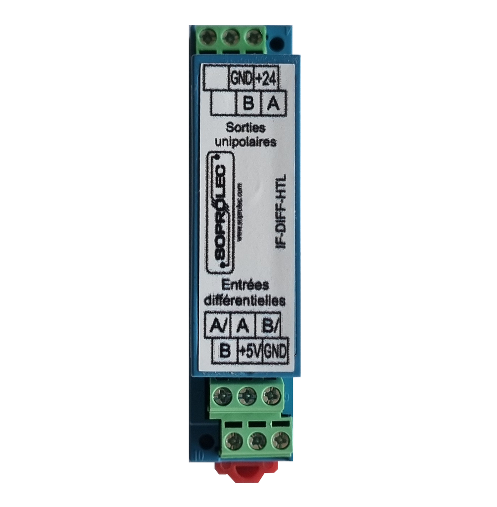 Adaptateur de signaux codeur différentiels