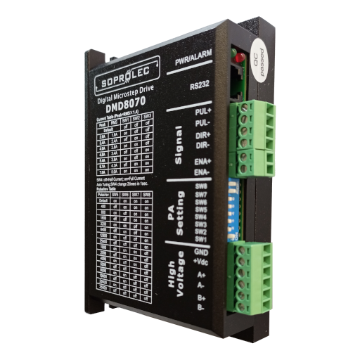 Driver pas à pas numérique SOPROLEC - 80V / 7A