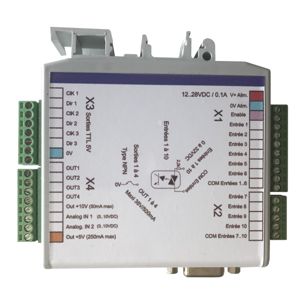 Carte 3 axes SOPROLEC InterpCNC V2 USB/RS485