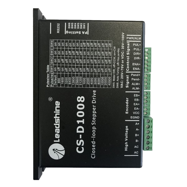 CS-D1008closed loop servo driver 70V AC / 100V DC 8A