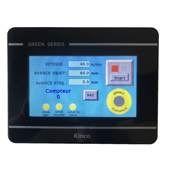 GL043E 4.3" Kinco HMI - Ethernet 