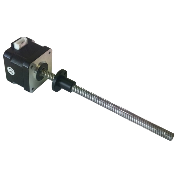 External Linear Stepper Motor
 - Nema 17, 4mm pitch, 150 mm length