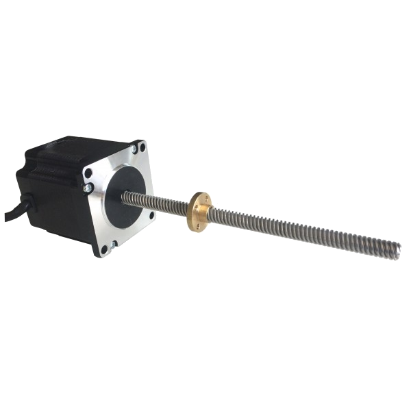 External Linear Stepper Motor
 - Nema 23, 8mm pitch, 150 mm length