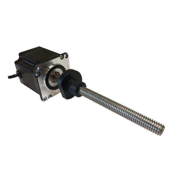 External Linear Stepper Motor
 - Nema 23, 2mm pitch, 150 mm length