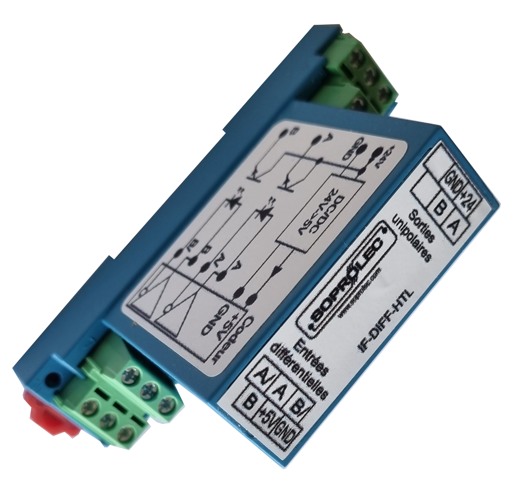 Adaptateur de signaux codeur différentiels