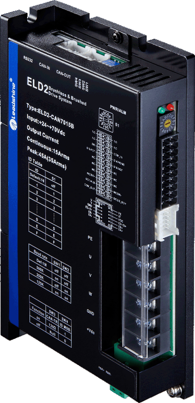 ELD2-CAN7015B drive for brushless DC 24-70V 15A