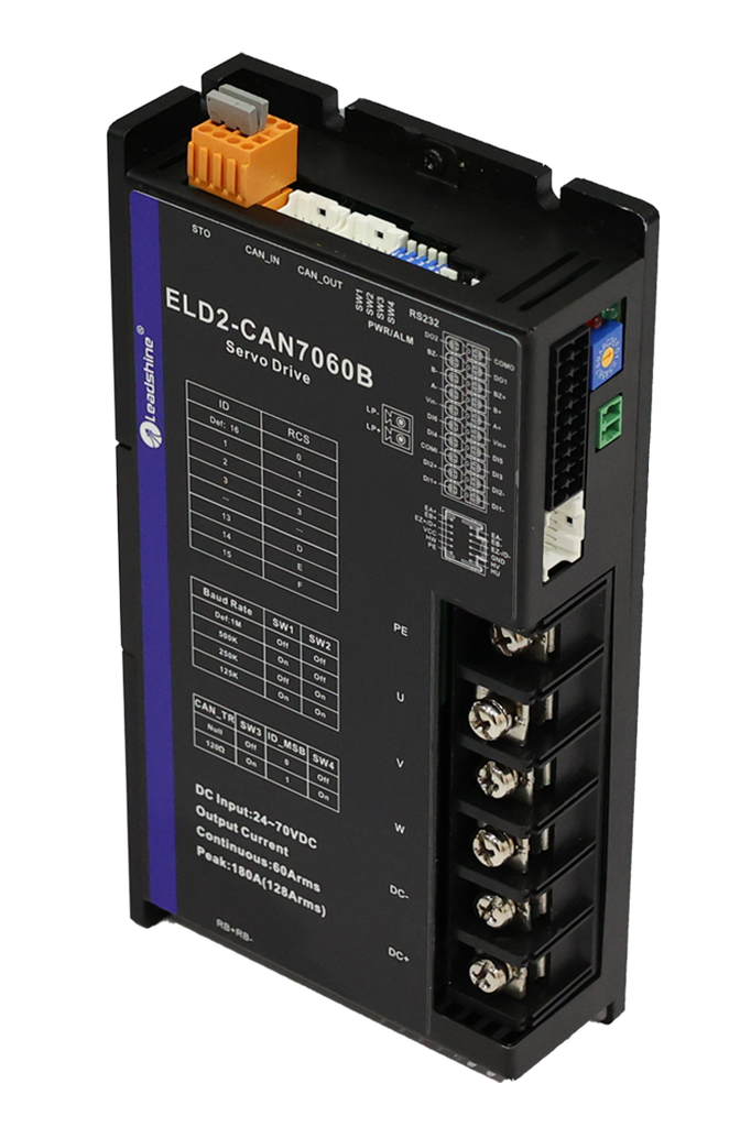 ELD2-CAN7060B brushless DC drive 24-70V 60A