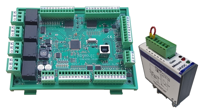 Pack CNC pour la découpe Plasma: carte CNC 5 axes + Ampli-Isolateur THC