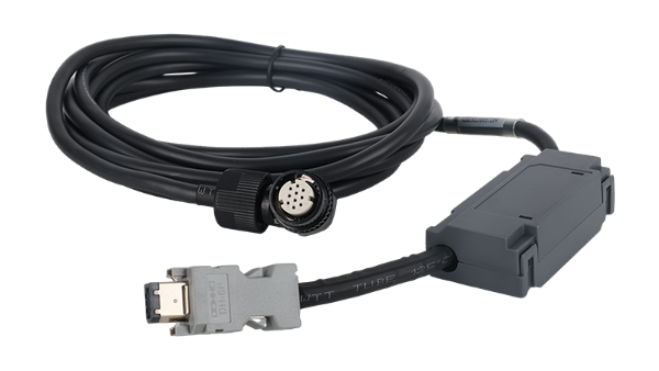 CABLE-BMAHxM0-125-TS Brushless AC absolute encoder cable with battery