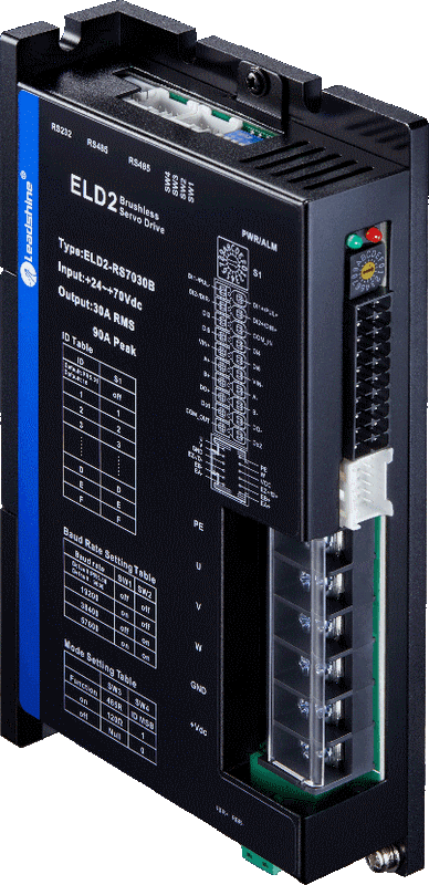 [ELD2-RS7030B] ELD2-RS7030B Variateur Brushless DC 24-70V 30A