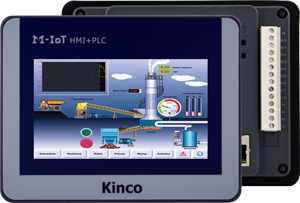 [MK043E-20DT] Combiné IHM écran 4.3" Automate PLC intégré Kinco