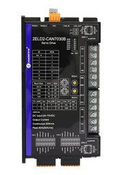 [2ELD2-CAN7030B] 2ELD2-CAN7030B dual axes servo drive for brushless DC 24-70V 30A